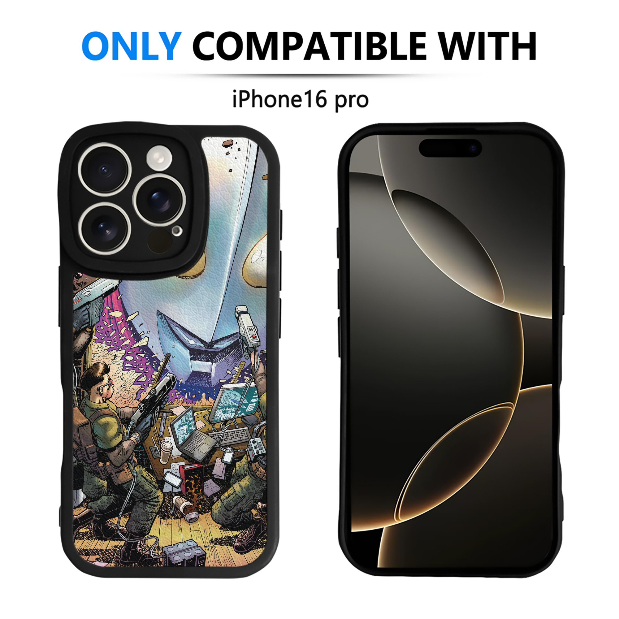 （画像用） ウルトラマン Ultraman 【iPhone 16シリーズ対応】シリコンスマホケース（レザー調） 材質：シリコン